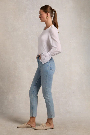 Young Ideas & Henmores - High Rise Slim Jean - Washed Black - 10R