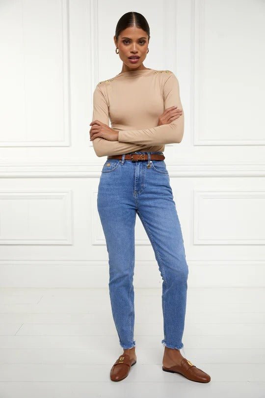 Young Ideas & Henmores - High Rise Slim Jean - True Indigo - 10R