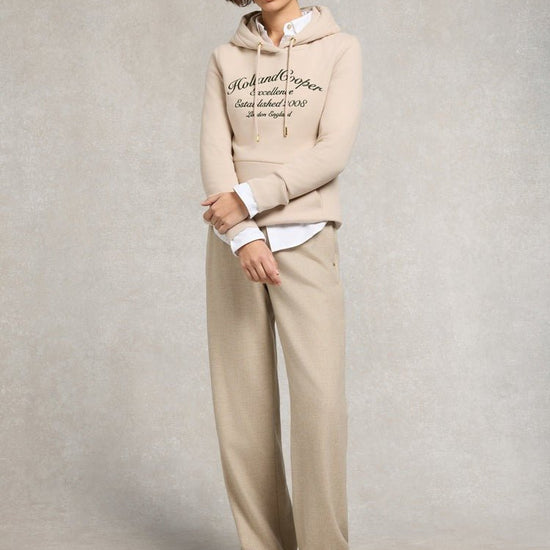 Young Ideas/Henmores - Ivy League Hoodie - stone - S