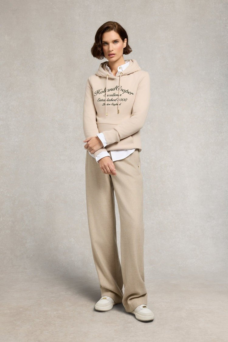 Young Ideas/Henmores - Ivy League Hoodie - stone - S