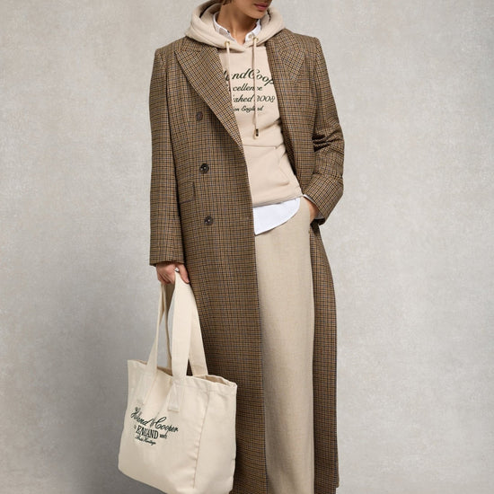 Young Ideas/Henmores - Ivy League Hoodie - stone - S