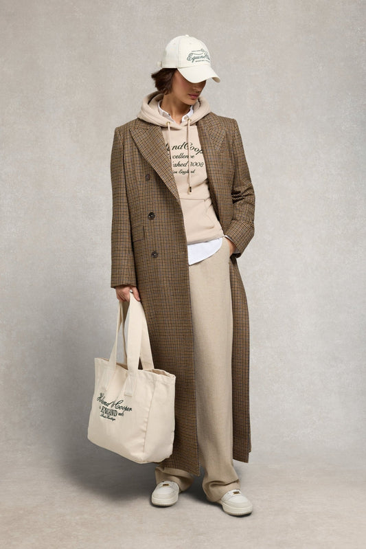 Young Ideas/Henmores - Ivy League Hoodie - stone - S