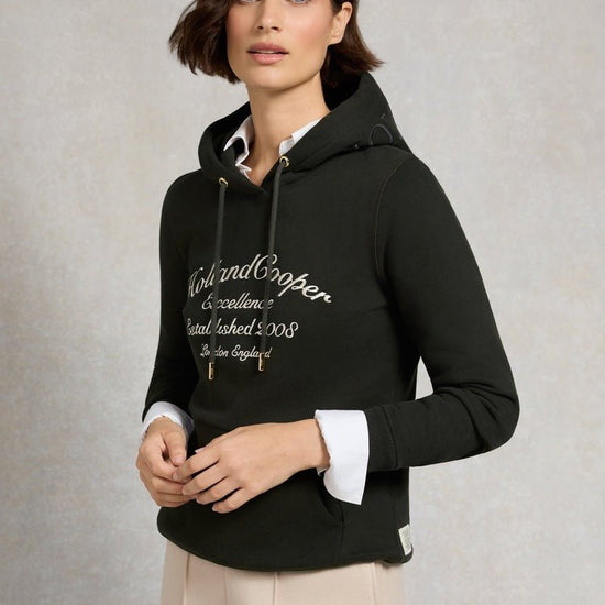 Young Ideas/Henmores - Ivy League Hoodie - Racing Green - S