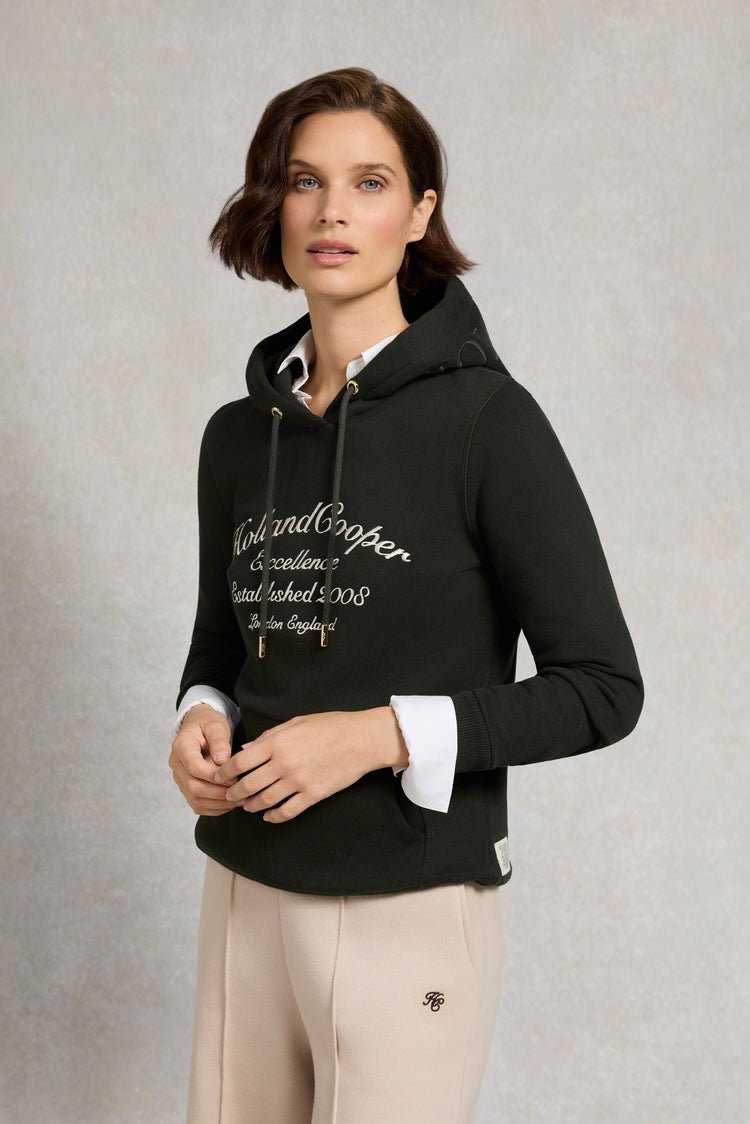 Young Ideas/Henmores - Ivy League Hoodie - Racing Green - S