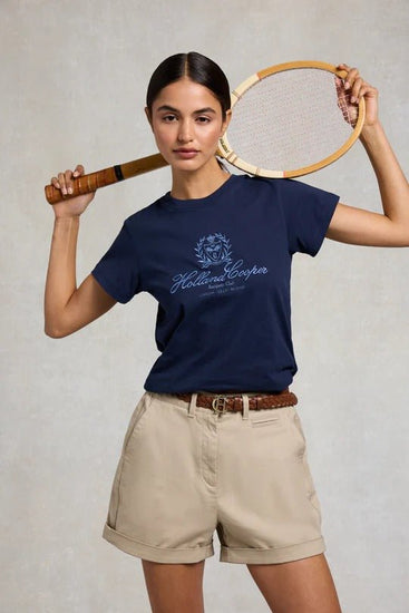 Young Ideas & Henmores - Ivy League T-Shirt - Ink Navy - XS