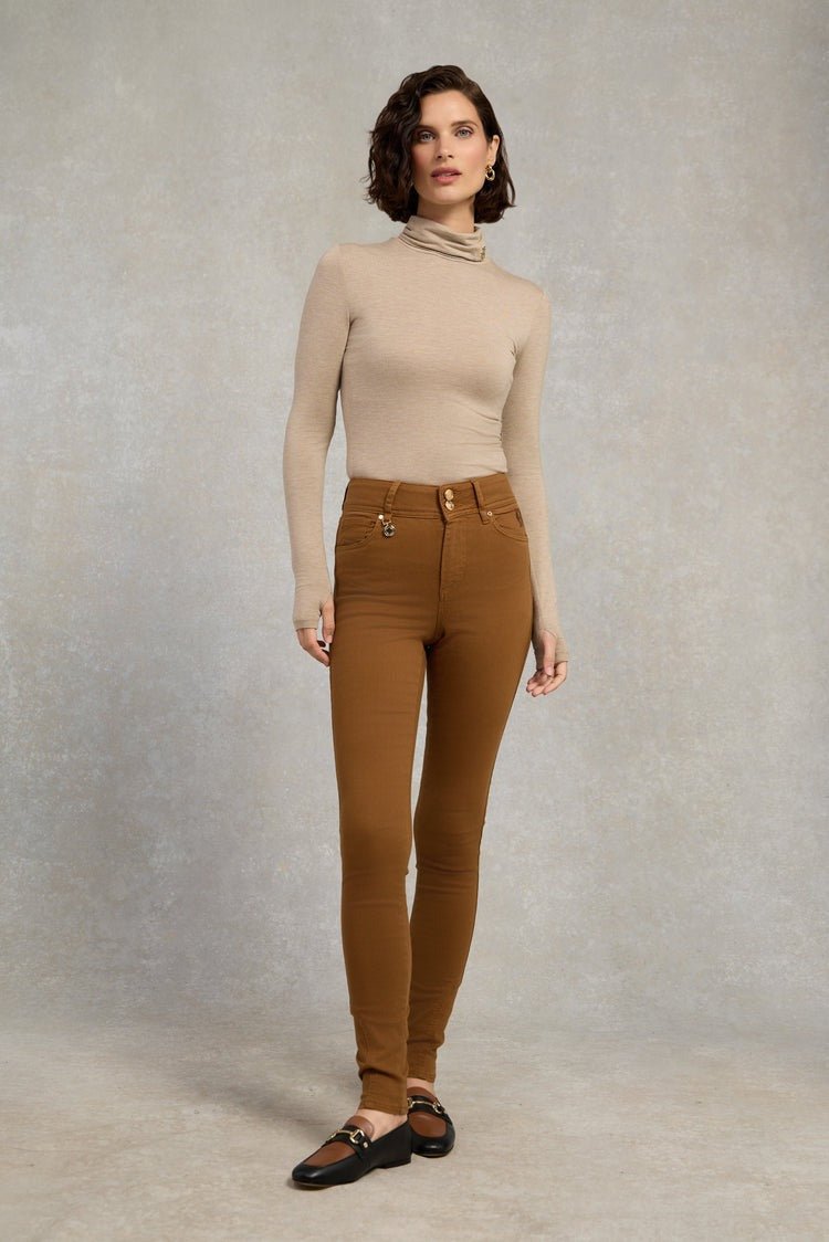 Young Ideas/Henmores - Jodhpur Jean - Dark Caramel - 10R