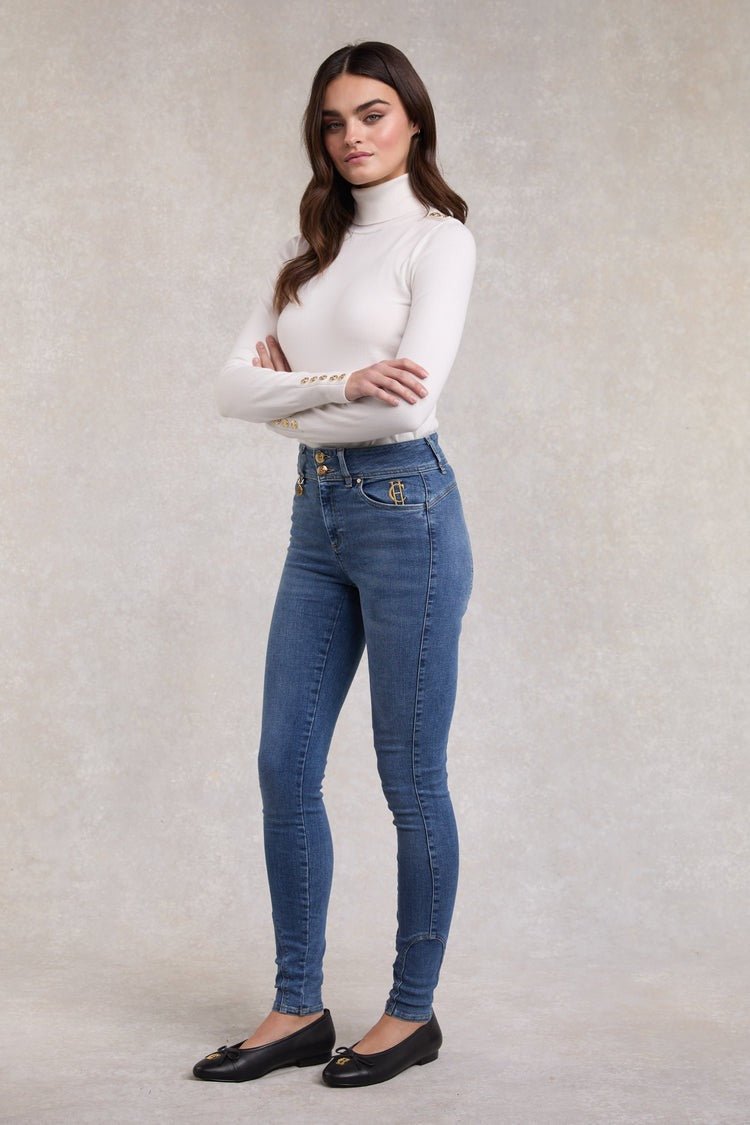 Young Ideas/Henmores - Jodhpur Jean - Optic White - 10R