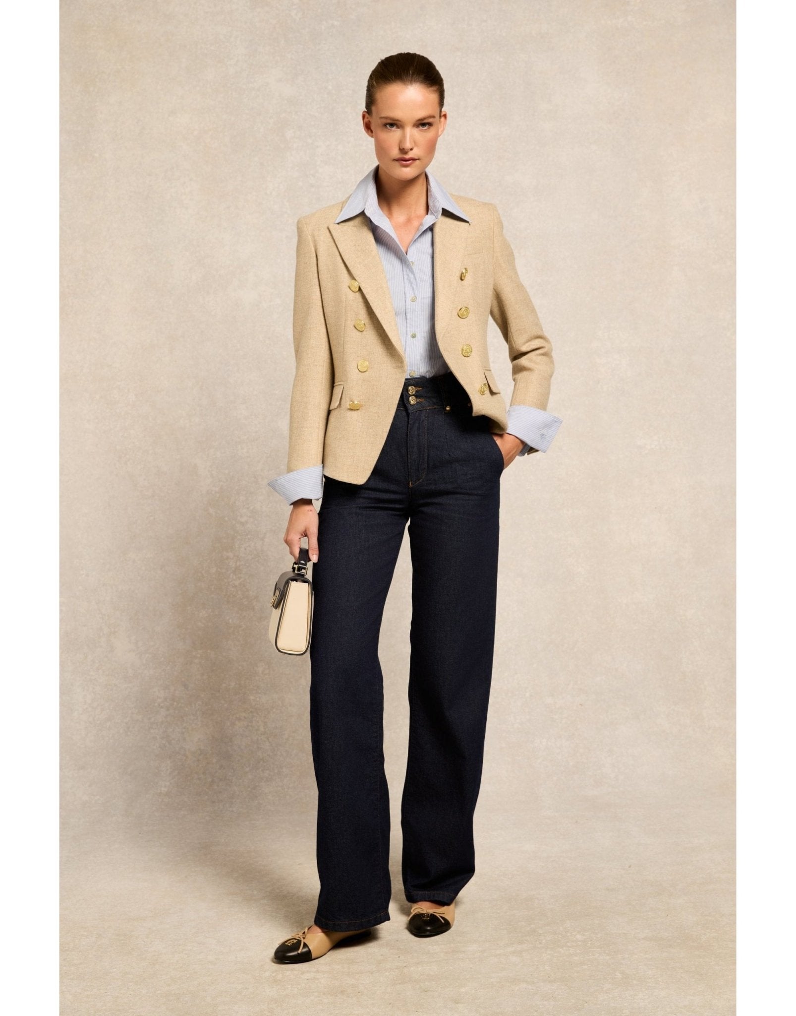 Young Ideas/Henmores - Knightsbridge Blazer - Black Barathea - 8