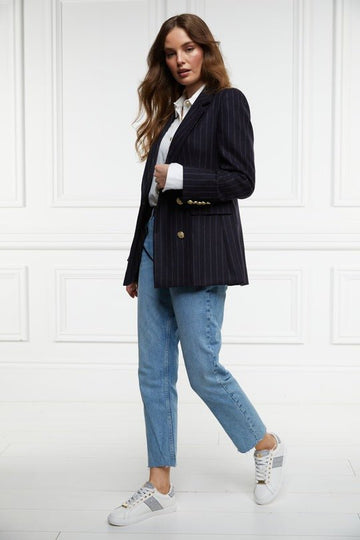 Young Ideas/Henmores - Knightsbridge Court Trainer - White Racing Green - 4