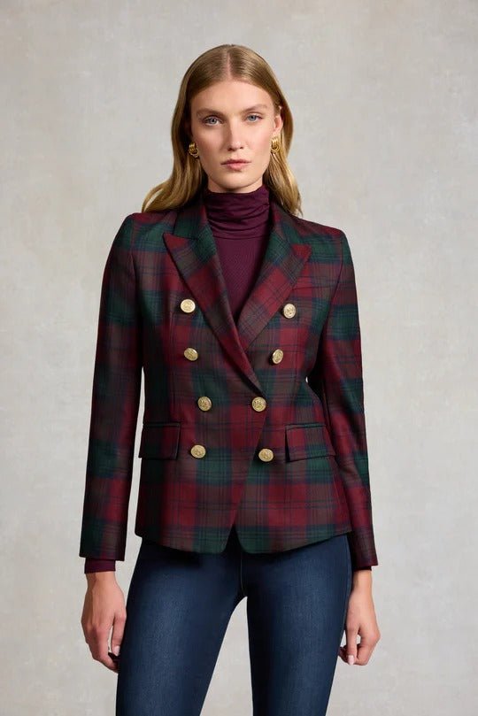 Young Ideas & Henmores -Knightsbridge Tartan Blazer -Mulberry Tartan -12