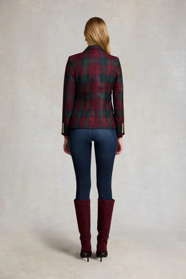Young Ideas & Henmores -Knightsbridge Tartan Blazer -Mulberry Tartan -12