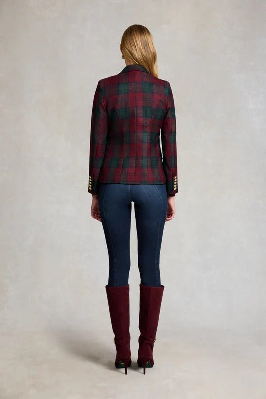 Young Ideas & Henmores -Knightsbridge Tartan Blazer -Mulberry Tartan -12
