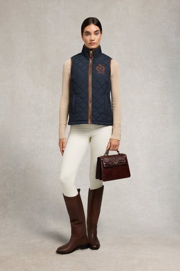 Young Ideas/Henmores - Lightweight Country Gilet - Ink Navy - XS