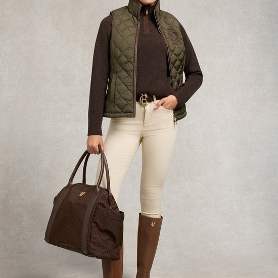 Young Ideas/Henmores - Lightweight Country Gilet - Khaki - XS