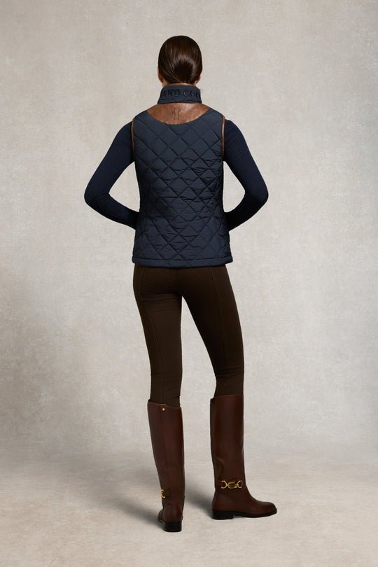 Young Ideas/Henmores - Lightweight Country Gilet - Ink Navy - XS