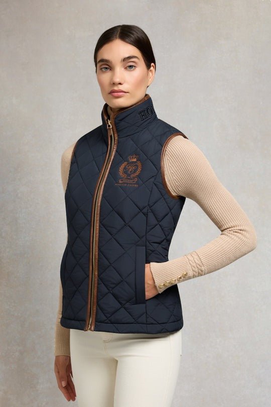 Young Ideas/Henmores - Lightweight Country Gilet - Ink Navy - XS