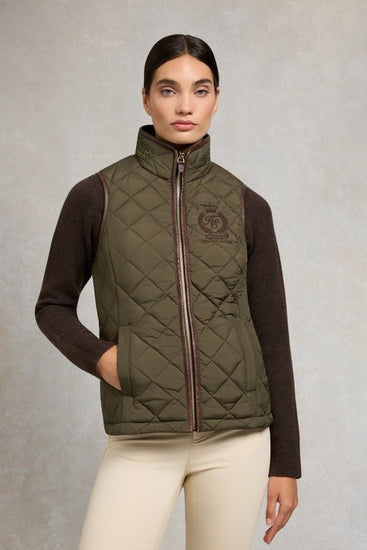 Young Ideas/Henmores - Lightweight Country Gilet - Khaki - XS