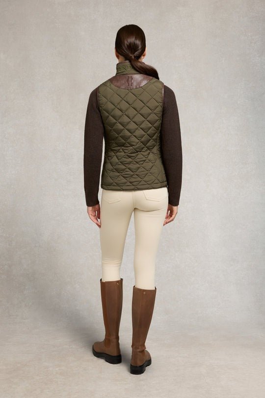 Young Ideas/Henmores - Lightweight Country Gilet - Khaki - XS