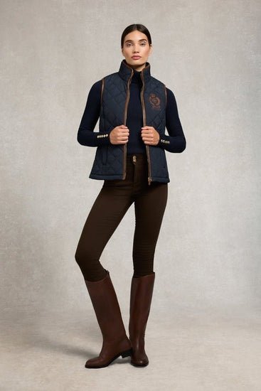 Young Ideas/Henmores - Lightweight Country Gilet - Ink Navy - XS