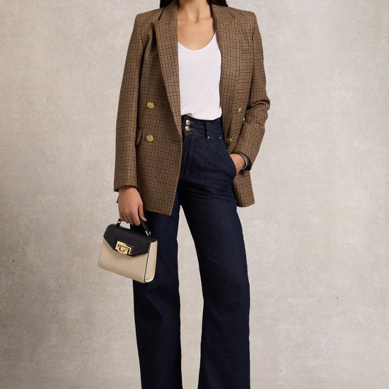 Young Ideas/Henmores - Long Sleeve V - Neck Tee - White - S