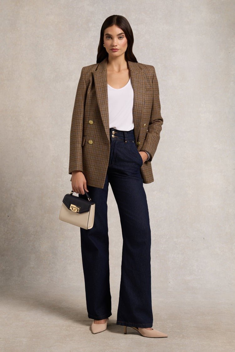 Young Ideas/Henmores - Long Sleeve V - Neck Tee - White - S