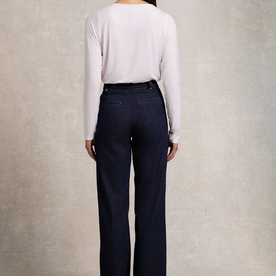 Young Ideas/Henmores - Long Sleeve V - Neck Tee - Coffee - XL