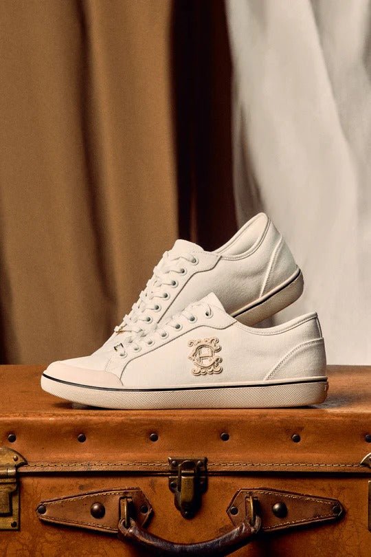 Young Ideas & Henmores - Mayfair Court Trainer - Off White - 4