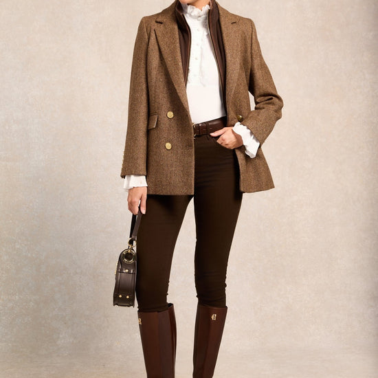 Young Ideas/Henmores - Melissa Jersey Blouse - White - XS