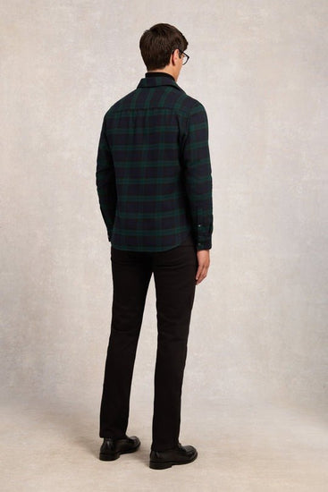 Young Ideas/Henmores - Mens Classic Button Down Shirt - Cheltenham Camel Check - M