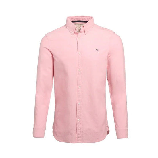 Young Ideas & Henmores -Men's Classic Oxford Shirt -Soft Pink -M