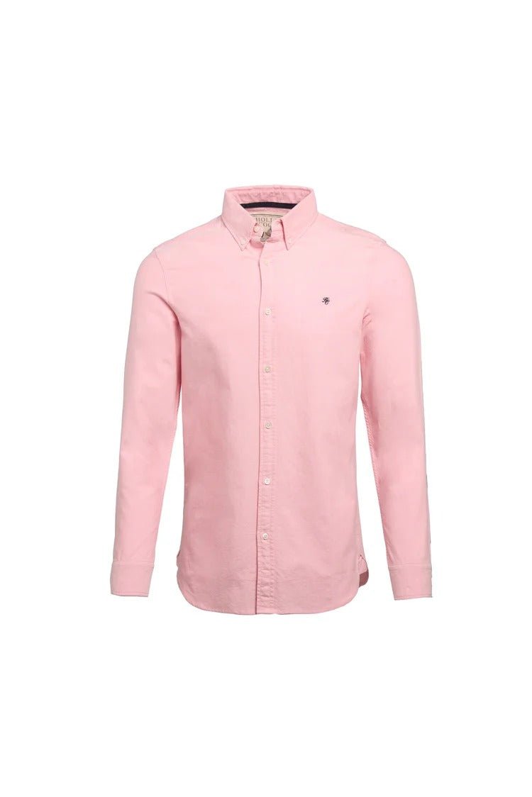 Young Ideas & Henmores -Men's Classic Oxford Shirt -Soft Pink -M