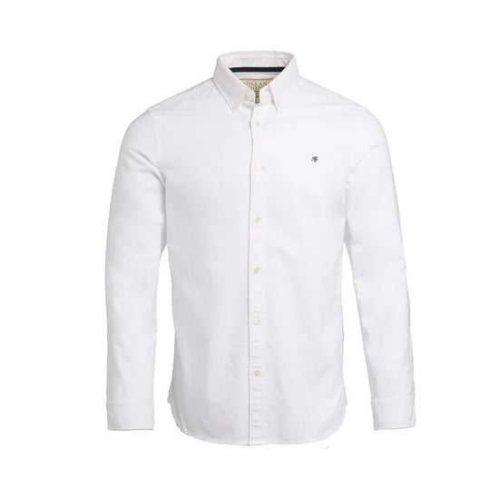 Young Ideas & Henmores -Men's Classic Oxford Shirt -White -M