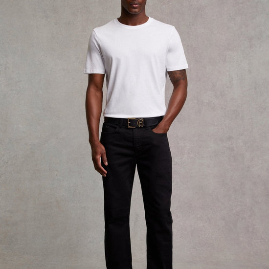 Young Ideas/Henmores - Mens Classic Straight Jean - Black - 32/32