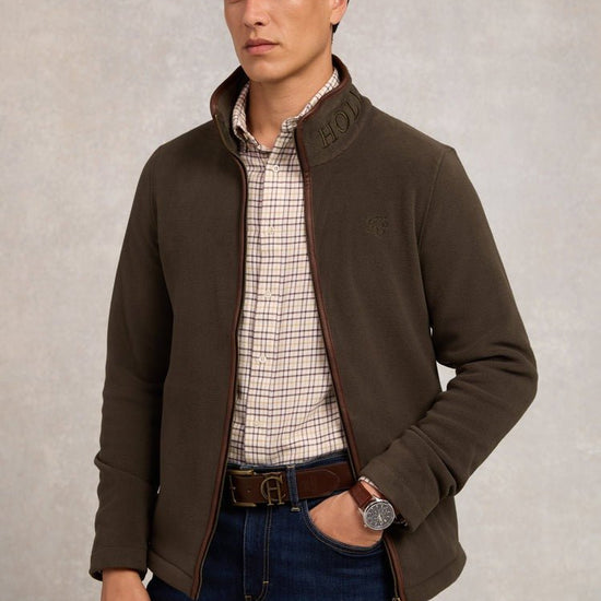 Young Ideas/Henmores - Men's Country Fleece Jacket - Ink Navy - M