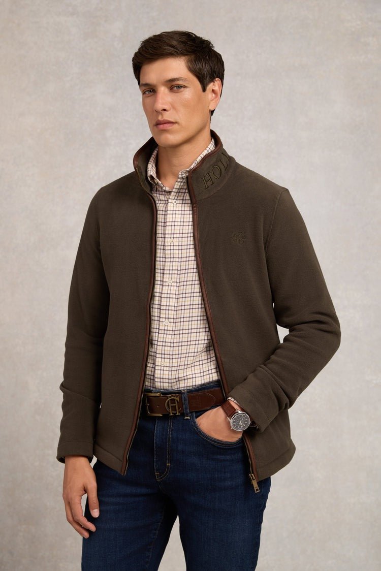 Young Ideas/Henmores - Men's Country Fleece Jacket - Ink Navy - M
