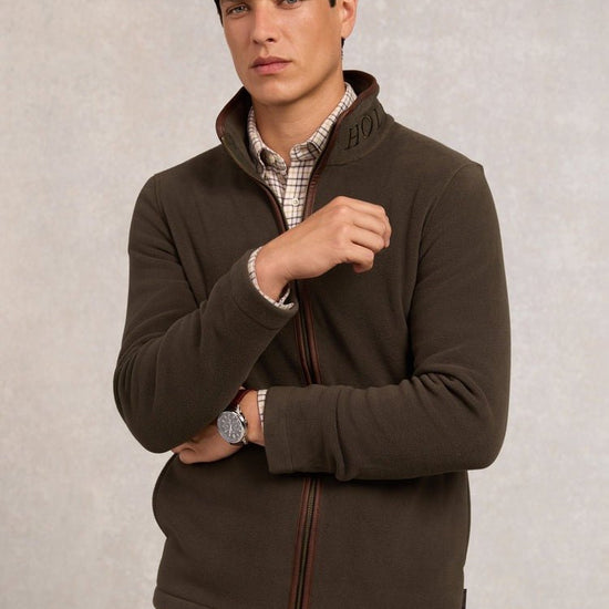Young Ideas/Henmores - Men's Country Fleece Jacket - Ink Navy - M
