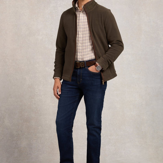 Young Ideas/Henmores - Men's Country Fleece Jacket - Ink Navy - M