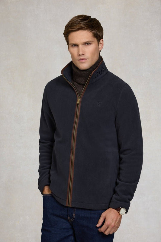 Young Ideas/Henmores - Men's Country Fleece Jacket - Ink Navy - M