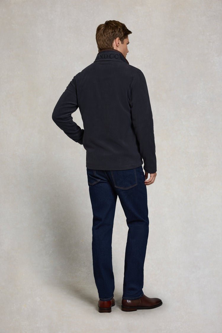 Young Ideas/Henmores - Men's Country Fleece Jacket - Ink Navy - M