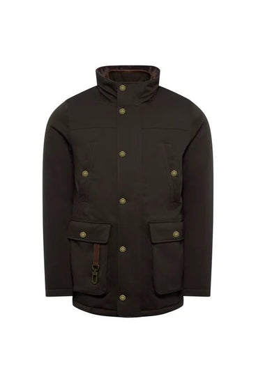 Young Ideas & Henmores -Men's Stamford Field Coat -Chocolate -L
