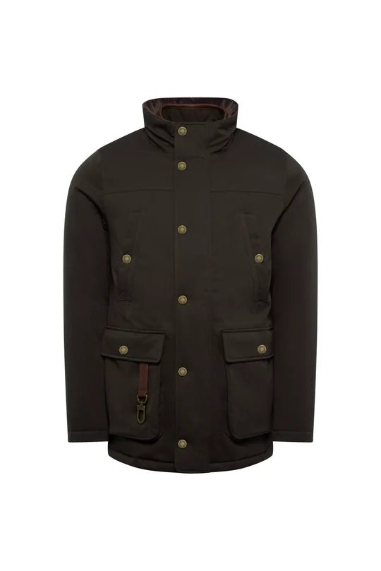 Young Ideas & Henmores -Men's Stamford Field Coat -Chocolate -L