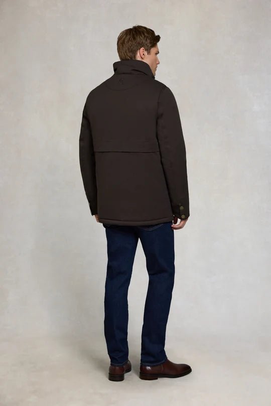 Young Ideas & Henmores -Men's Stamford Field Coat -Chocolate -L