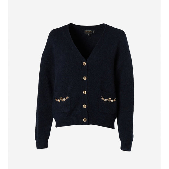 Young Ideas/Henmores - Mila Cardigan - Ink Navy - XS