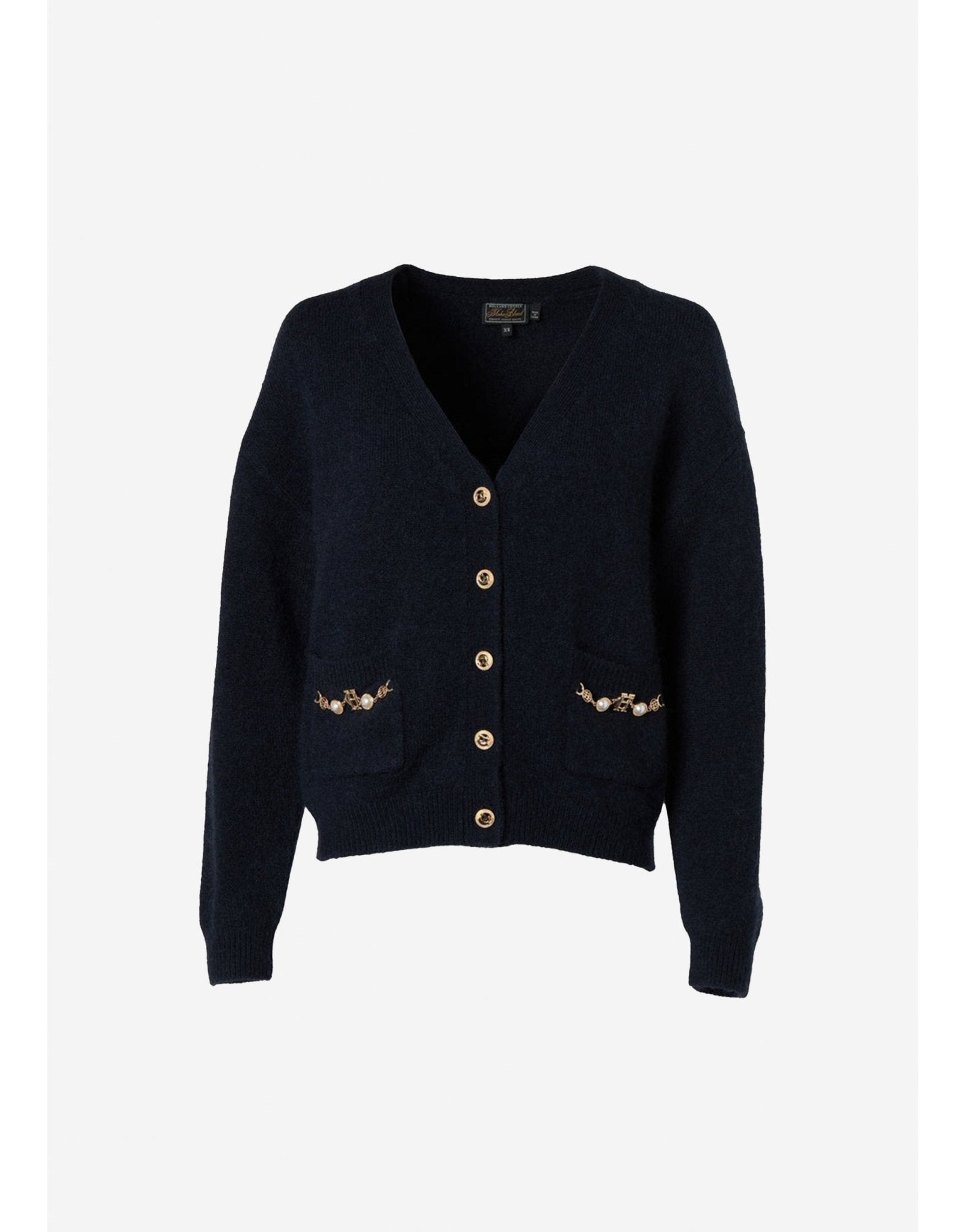 Young Ideas/Henmores - Mila Cardigan - Ink Navy - XS