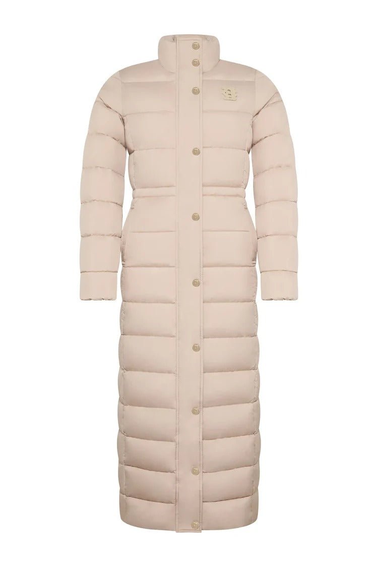 Young Ideas & Henmores -Milton Longline Coat -Putty -L