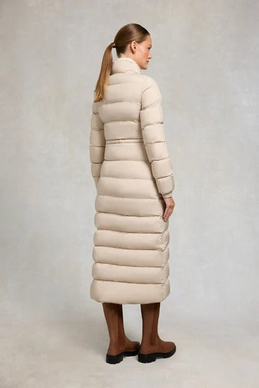 Young Ideas & Henmores -Milton Longline Coat -Putty -L