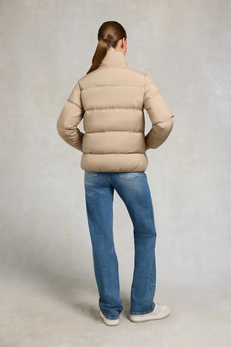 Young Ideas & Henmores -Milton Padded Jacket -Light Taupe -L