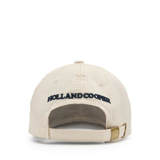 Young Ideas/Henmores - Monogram Cap - ecru - OS