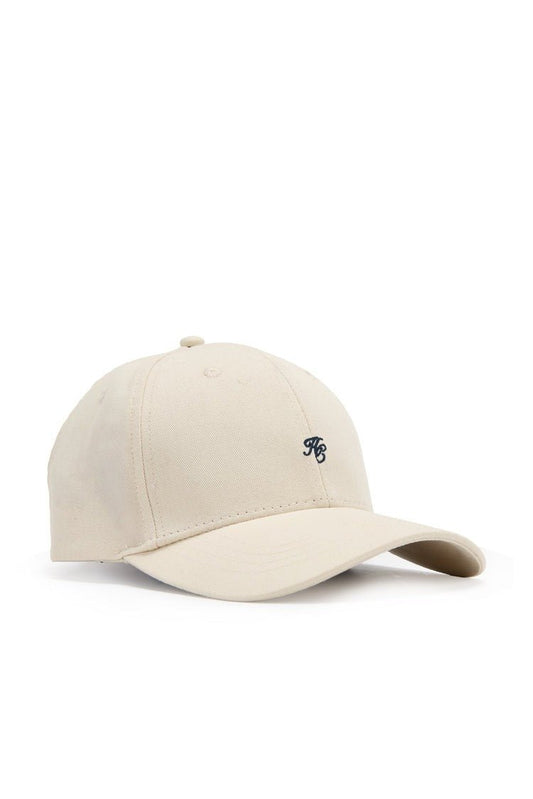 Young Ideas/Henmores - Monogram Cap - ecru - OS