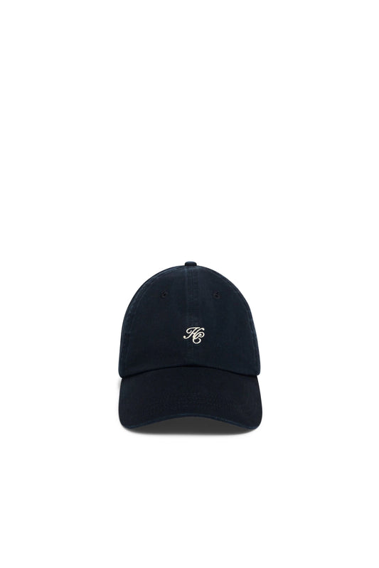 Young Ideas & Henmores -Monogram Cap -Navy Ecru -OS